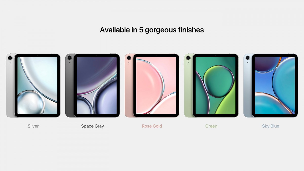 iPad mini 6 цвета