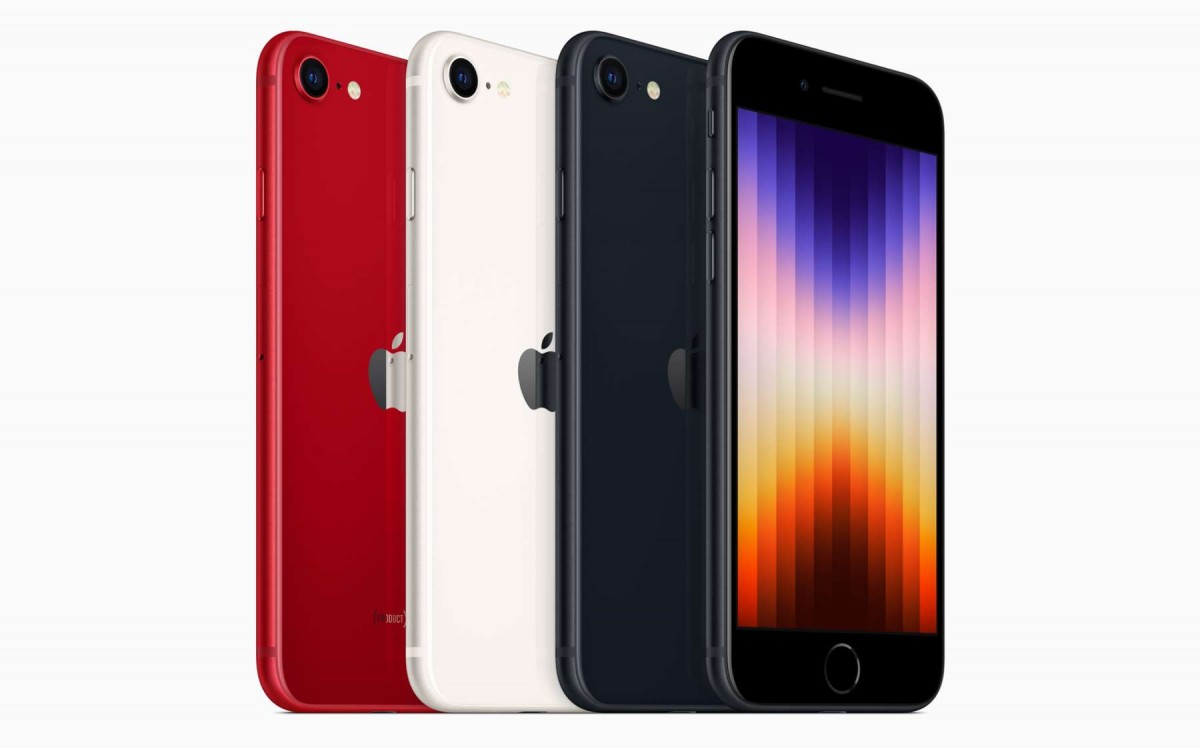 iPhone SE (2022) цвета