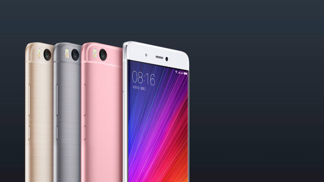 Xiaomi Mi5s colors