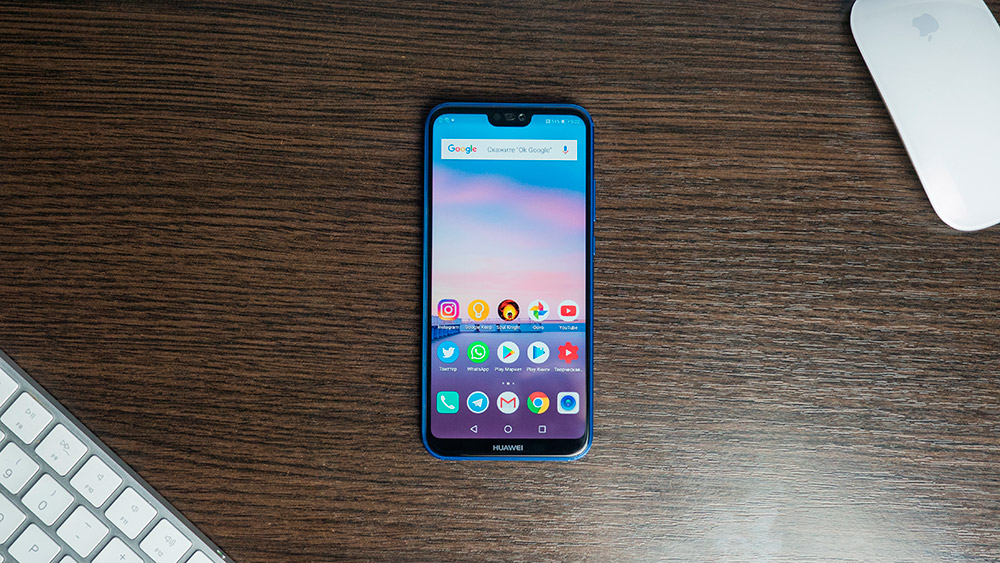 Главный экран Huawei P20 Lite