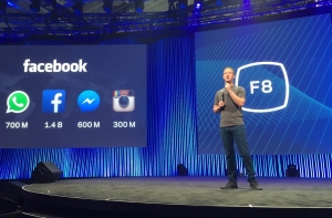 Марк Цукерберг на конференции F8
