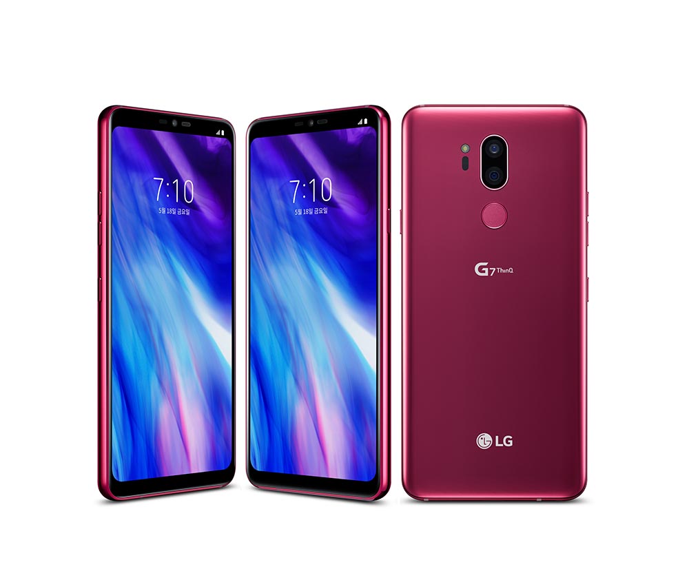LG G7 ThinQ в красном цвете