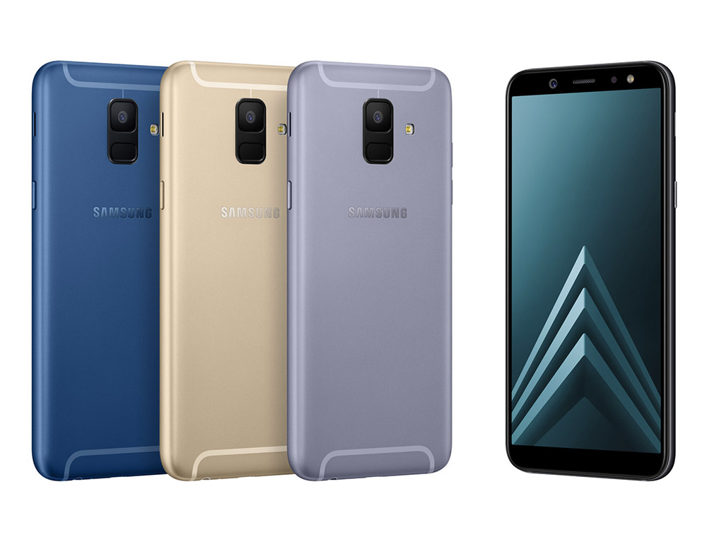 Цвета Samsung Galaxy A6