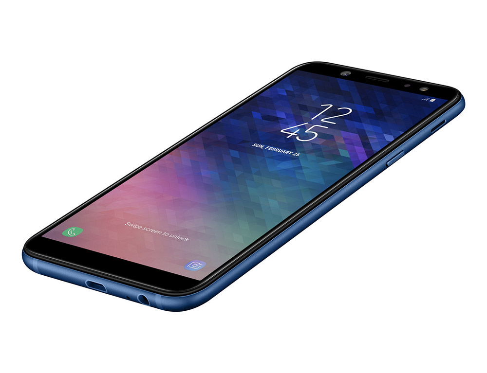 Дизайн Samsung Galaxy A6