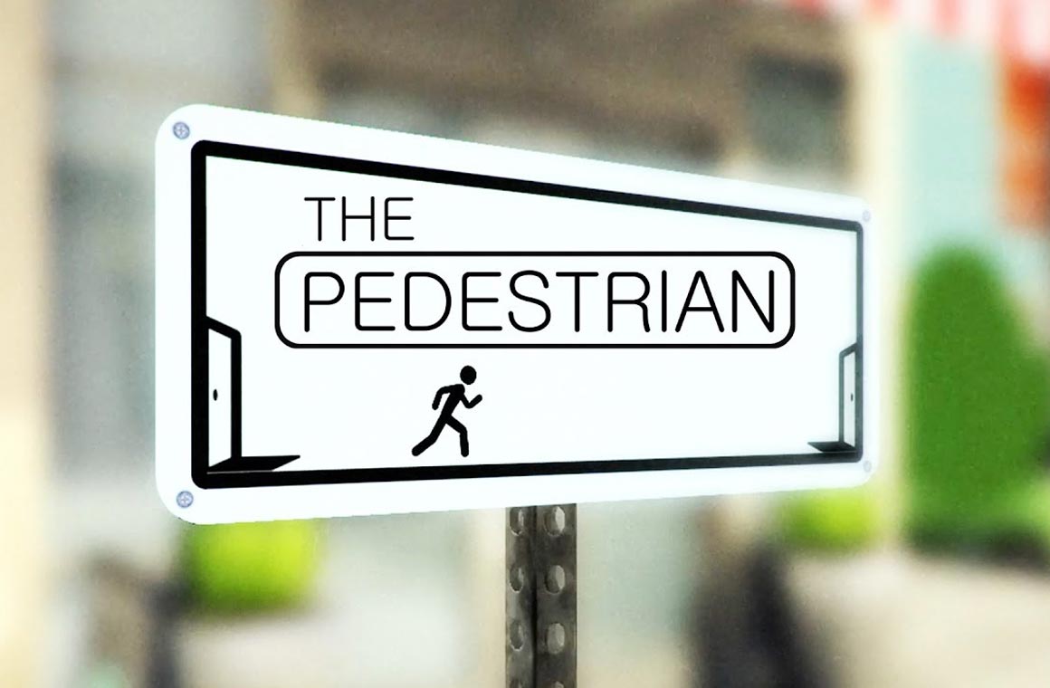 Логотип игры The Pedestrian