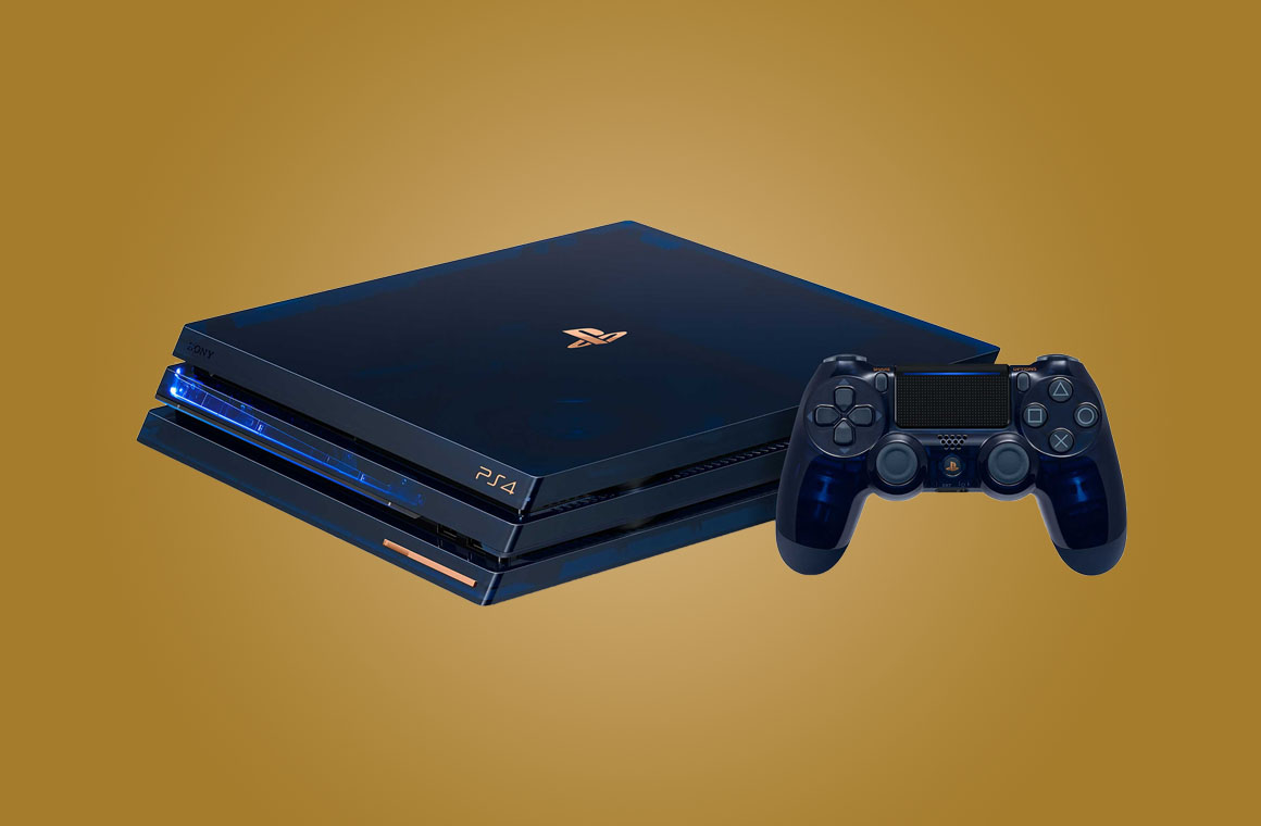 PS4 Pro 500 Million Limited Edition