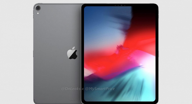 Рендер iPad Pro 2018