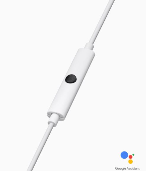 Google Pixel USB-C Earbuds пульт