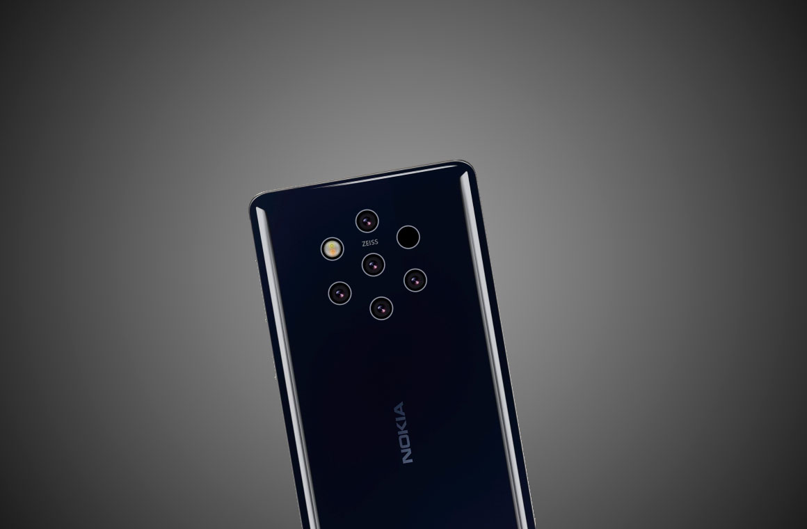 Nokia 9 PureView вид сзади