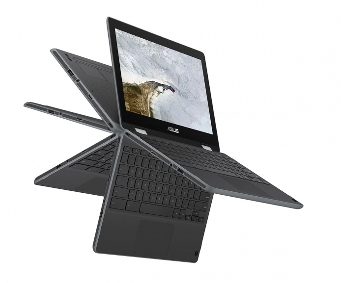 ASUS Chromebook Flip C214 в развернутом виде