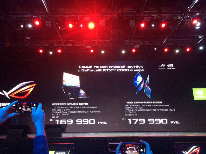 Asus ROG цены