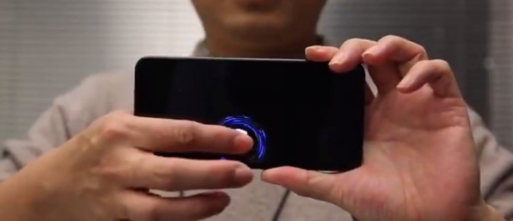 Подэкранный сканер отпечатков Xiaomi