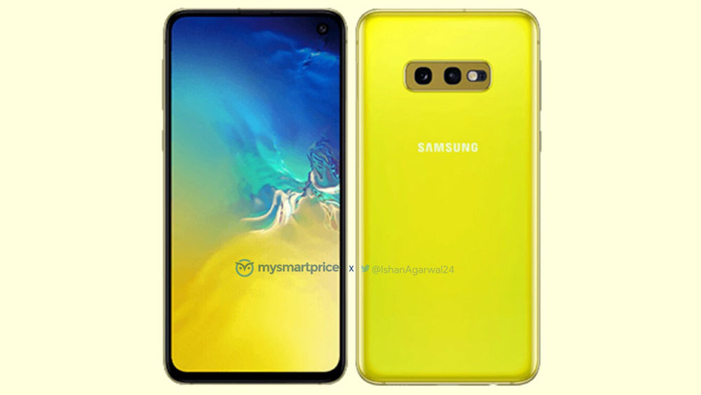 Samsung Galaxy S10E желтый