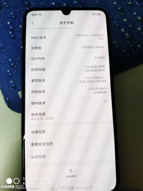 Xiaomi Mi 9 характеристики