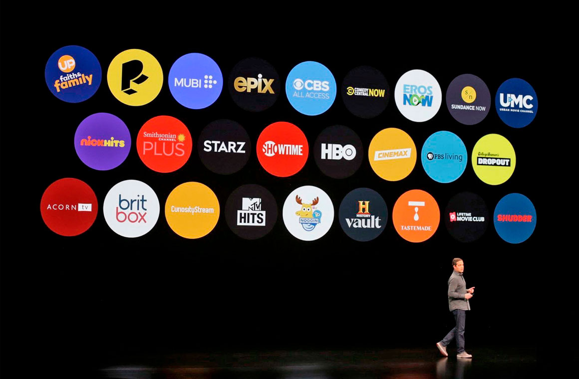 Apple TV channels список