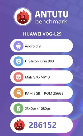 Huawei P30 Pro Antutu