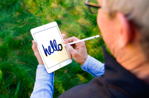 iPad Mini со стилусом