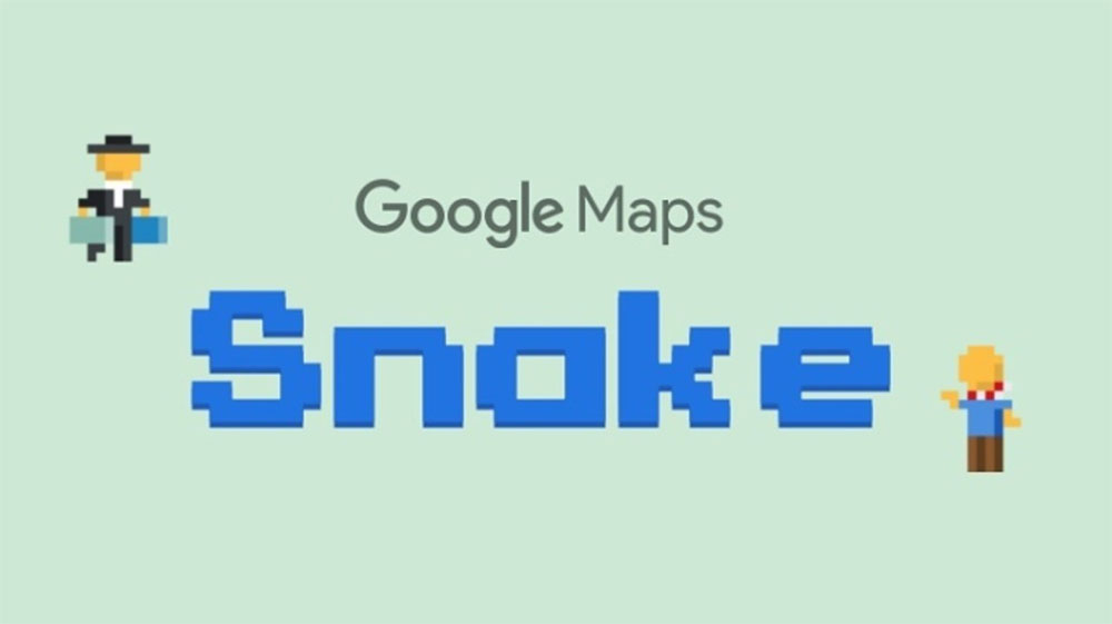 1 апреля Google Maps Snake