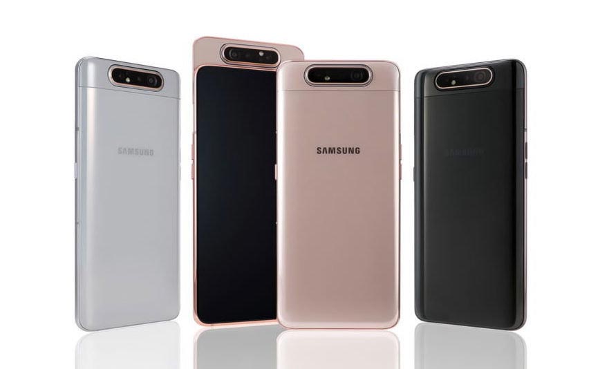 Цвета Samsung Galaxy A80
