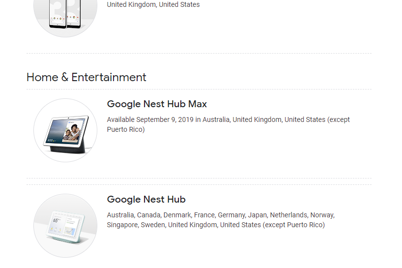 Google Nest Hub Max скриншот