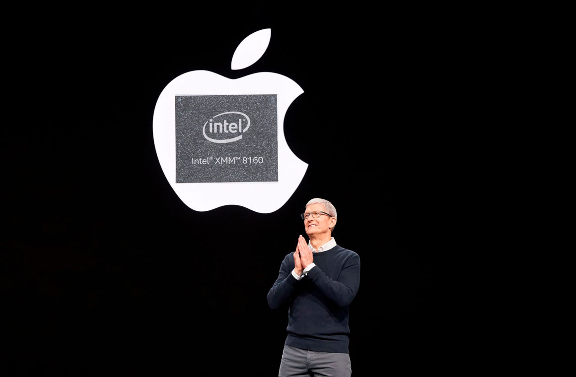 Apple покупает часть Intel
