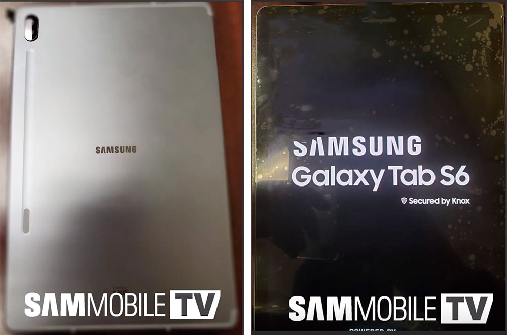 Тестовый образец Samsung Galaxy Tab S6