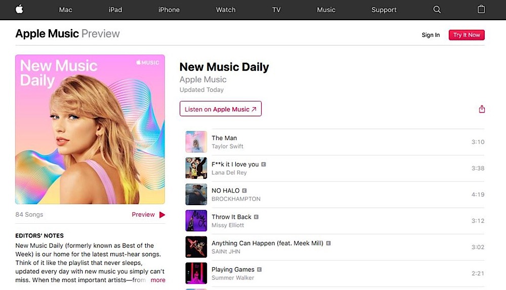 Apple Music Update