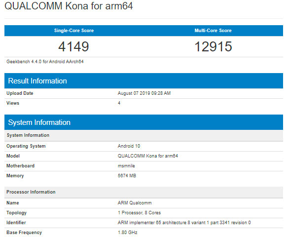 Qualcomm Snapdragon 865