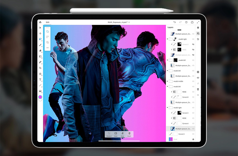 Анонс Photoshop и Illustator для iPad