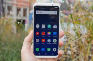 Фронтальная панель Meizu 16