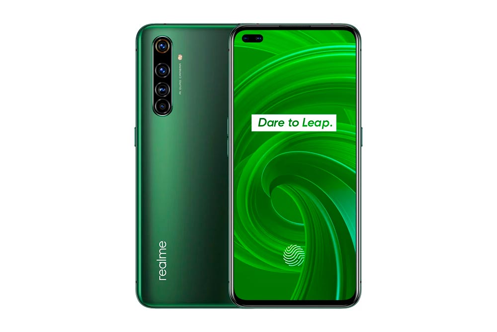 Realme X50 Pro 5G в зеленом цвете