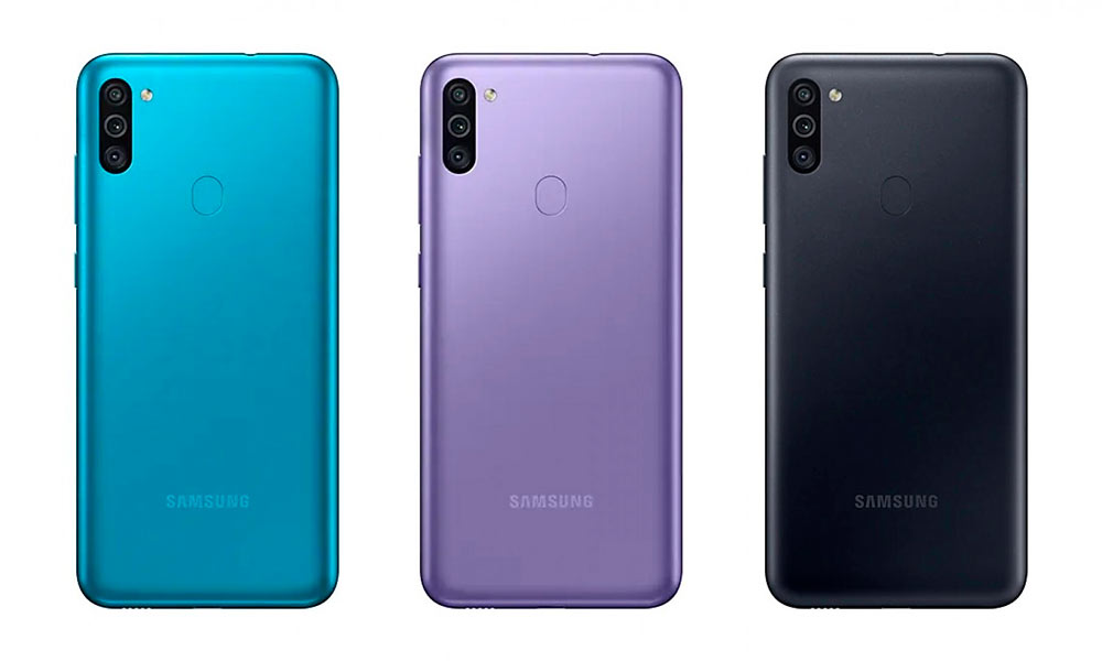 Цветовые решения Samsung Galaxy M11