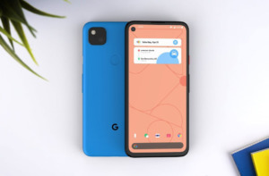 Google Pixel 4a синий