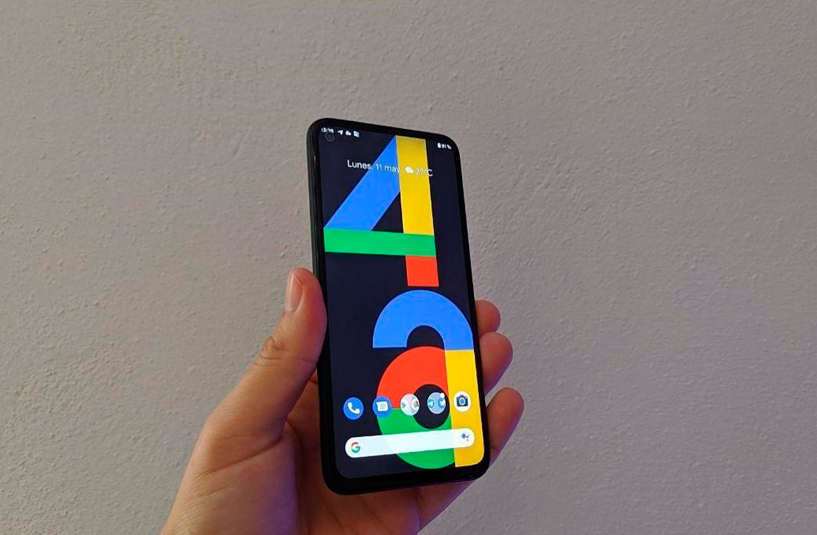 Google Pixel 4a экран