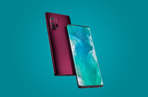 Motorola Edge+ бордовый