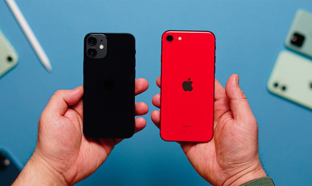 iPhone 12 Mini и iPhone SE
