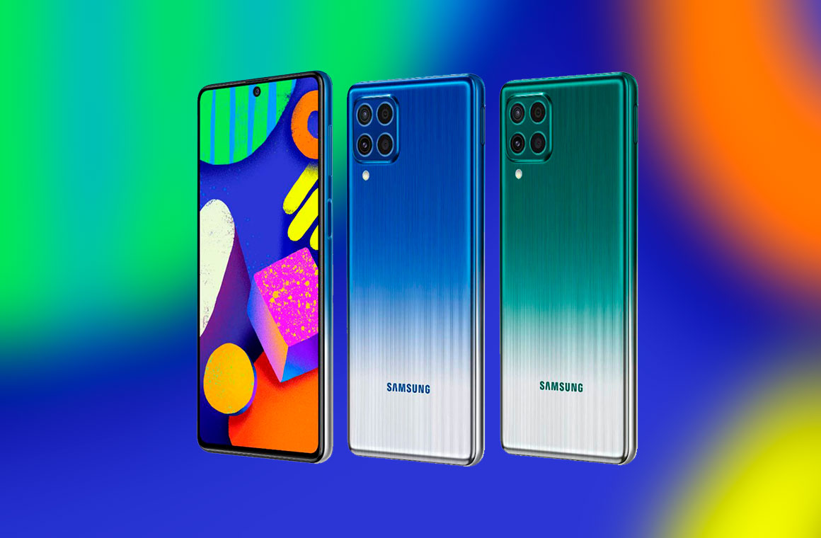 Samsung Galaxy F62 цвета