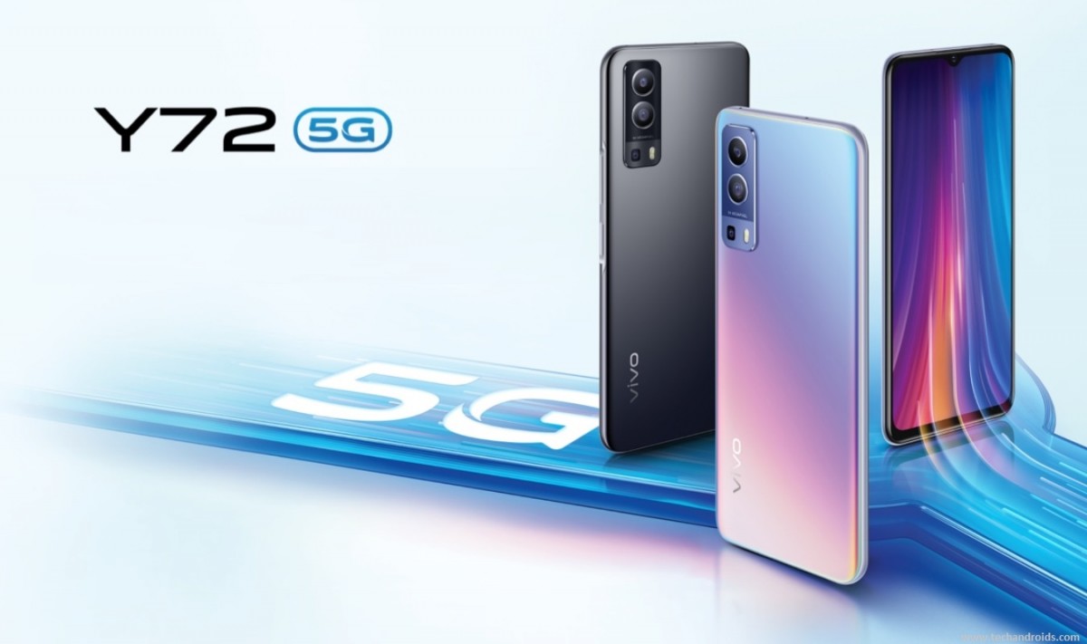 vivo Y72 5G цвета